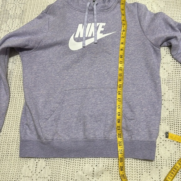 Women’s Nikes, lavender sweatshirt, size medium. - Picture 7 of 7